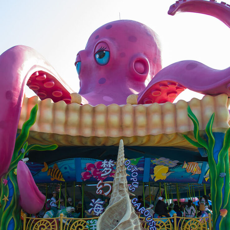 Octopus Carousel: Where Oceanic Wonder Meets Conservation Momentum