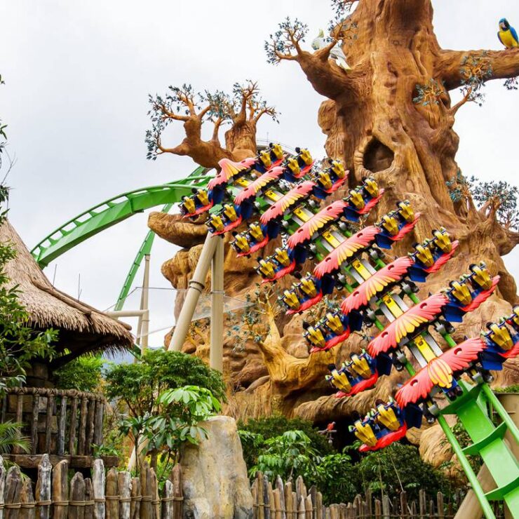 Parrot Coaster: Where Jungle Thrills Meet Conservation Momentum