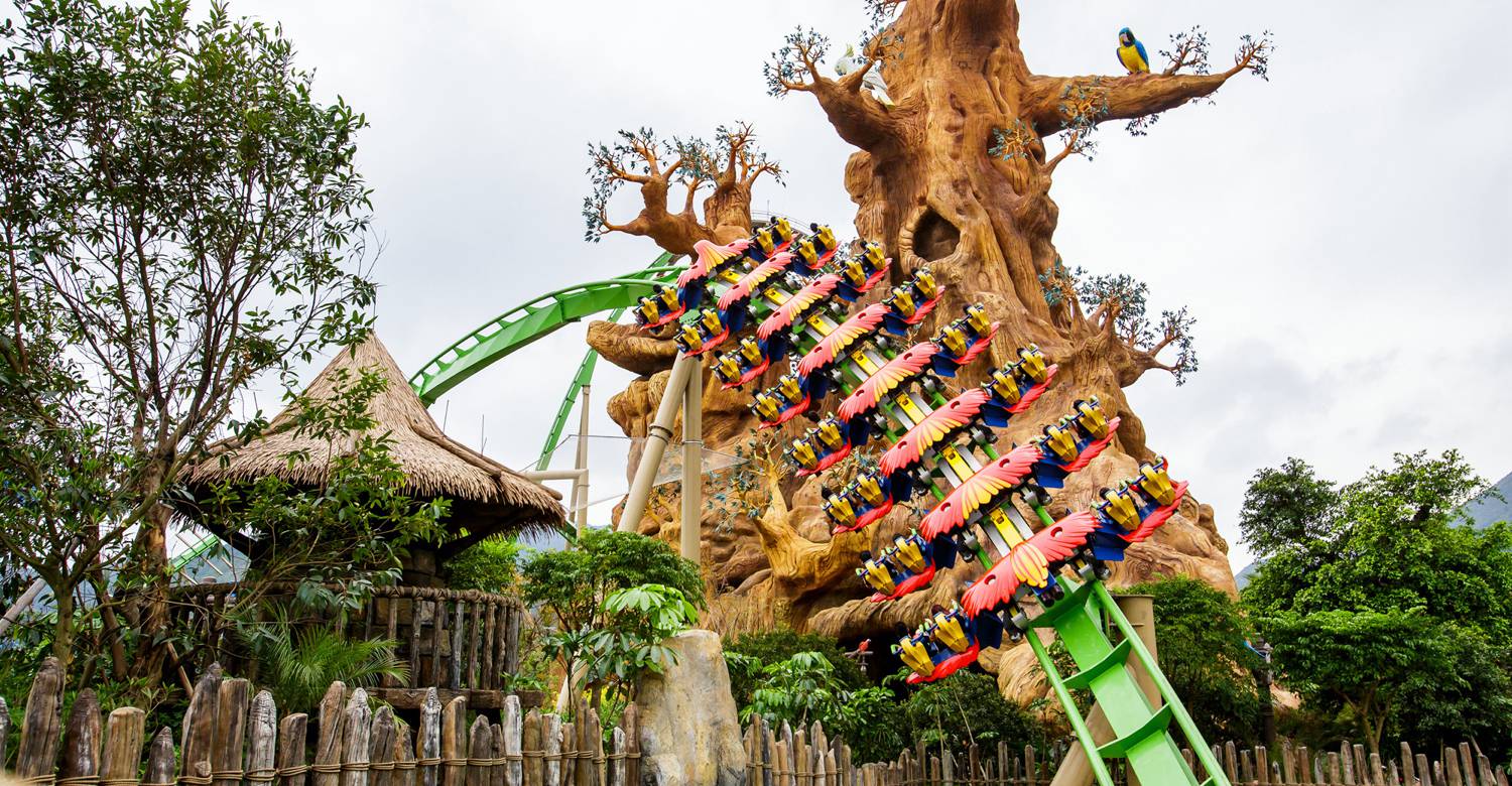 Parrot Coaster: Where Jungle Thrills Meet Conservation Momentum